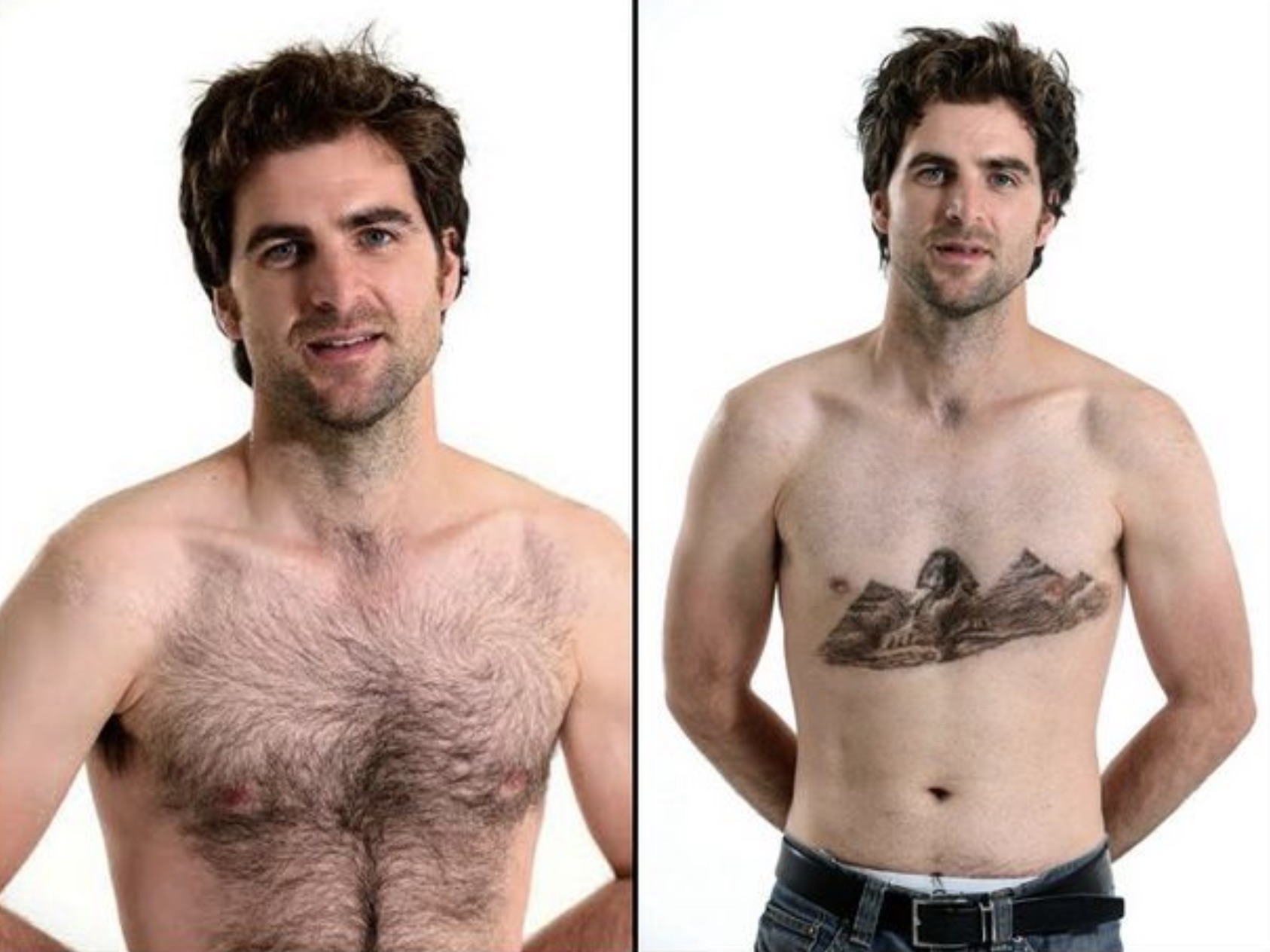 chest hair art